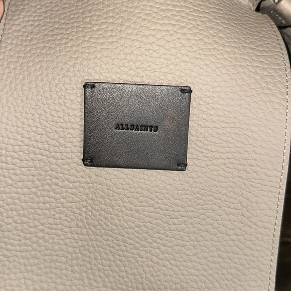 All Saints Suzi Embellished Taupe Backpack! In Great Condition! - Picture 10 of 10